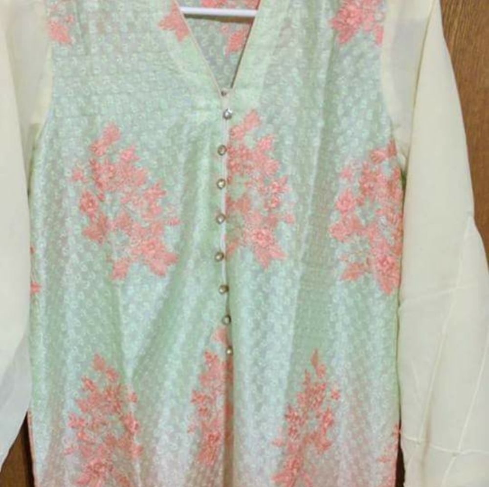 Agha noor small silk tunic
